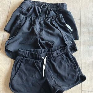 3 girls shorts bundle